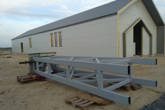 Montaż dzwonnicy - 25 kwietnia 2020 r.